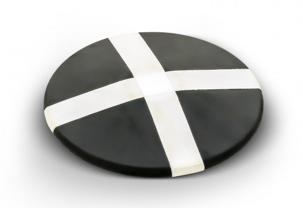 Übungsdiskus mit Kreuz