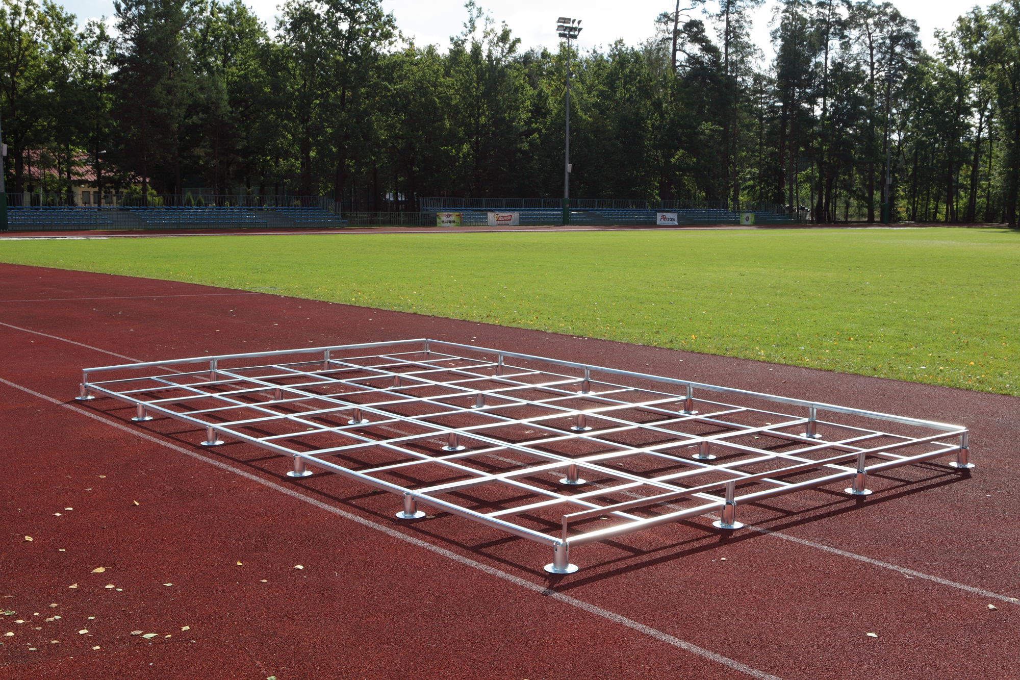 High Jump Mat Grid Platform by Polanik Modular HaeSt Sporting Equipment
