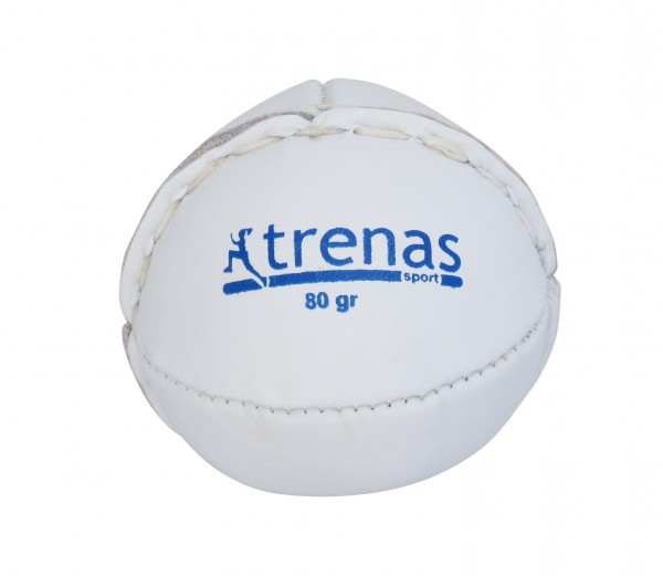 trenas Schlagball aus Leder - 80 g - Weiß