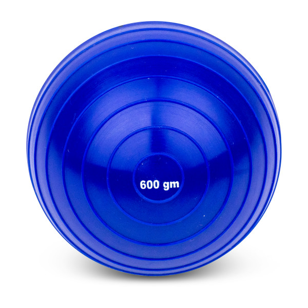 Polanik Geriffelter Speerwurfball aus hartem Kunststoff