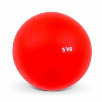 Rode indoor stootkogel met stevig kunststof omhulsel Rode indoor stootkogel met stevig kunststof omhulsel