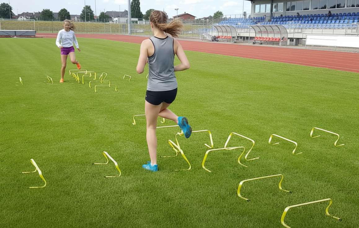 Lot De 6 Haies D'agilité Souples – 30 Cm De Haut, 54x26 Cm, Jaunes, Pliables, Antidérapantes, Pour Sprints Et Sauts