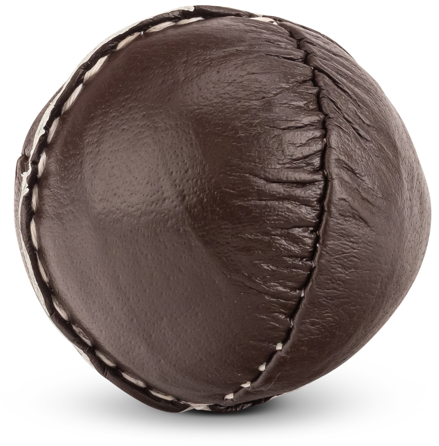 Bad Company Balle Médicale Cuir Véritable 10 Kg - Marron - Entraînement Puissant Et Polyvalent