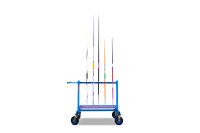 Nordic Chariot de transport pour javelots - Elite Nordic Chariot de transport pour javelots - Elite