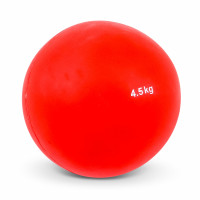 Rode indoor stootkogel met stevig kunststof omhulsel Rode indoor stootkogel met stevig kunststof omhulsel