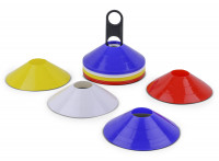 40 coni piatti con asta di trasporto 40 coni piatti con asta di trasporto