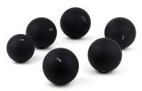 Zwarte indoor stootkogel met stevig kunststof omhulsel Zwarte indoor stootkogel met stevig kunststof omhulsel