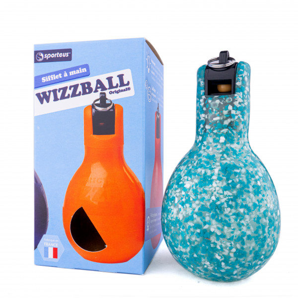 Wizzball Sifflet à main original avec design granuleux
