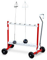 Polanik Porte-poids mobile et statique pour 12 marteaux Polanik Porte-poids mobile et statique pour 12 marteaux