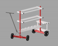 Polanik Porte-poids mobile et statique polyvalent pour équipement de lancer Polanik Porte-poids mobile et statique polyvalent pour équipement de lancer