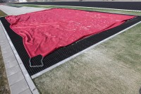 Polanik Bâche perméable pour fosse de saut - au mètre carré Polanik Bâche perméable pour fosse de saut - au mètre carré