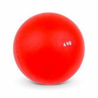 Rode indoor stootkogel met stevig kunststof omhulsel Rode indoor stootkogel met stevig kunststof omhulsel