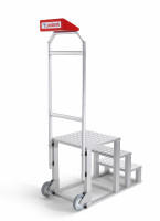 Polanik Starterpodest mit Treppe und Handlauf Polanik Starterpodest mit Treppe und Handlauf