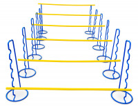 Six Large Agility Hurdles Six Large Agility Hurdles