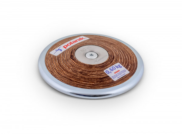 Disco de competición Polanik HPD17 Madera con placas centrales