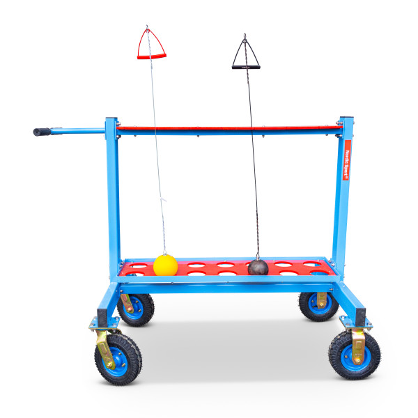 Nordic Hammer Throw Cart Elite for 14 Hammers