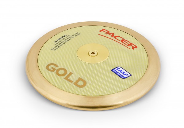 Pacer Wettkampfdiskus Gold