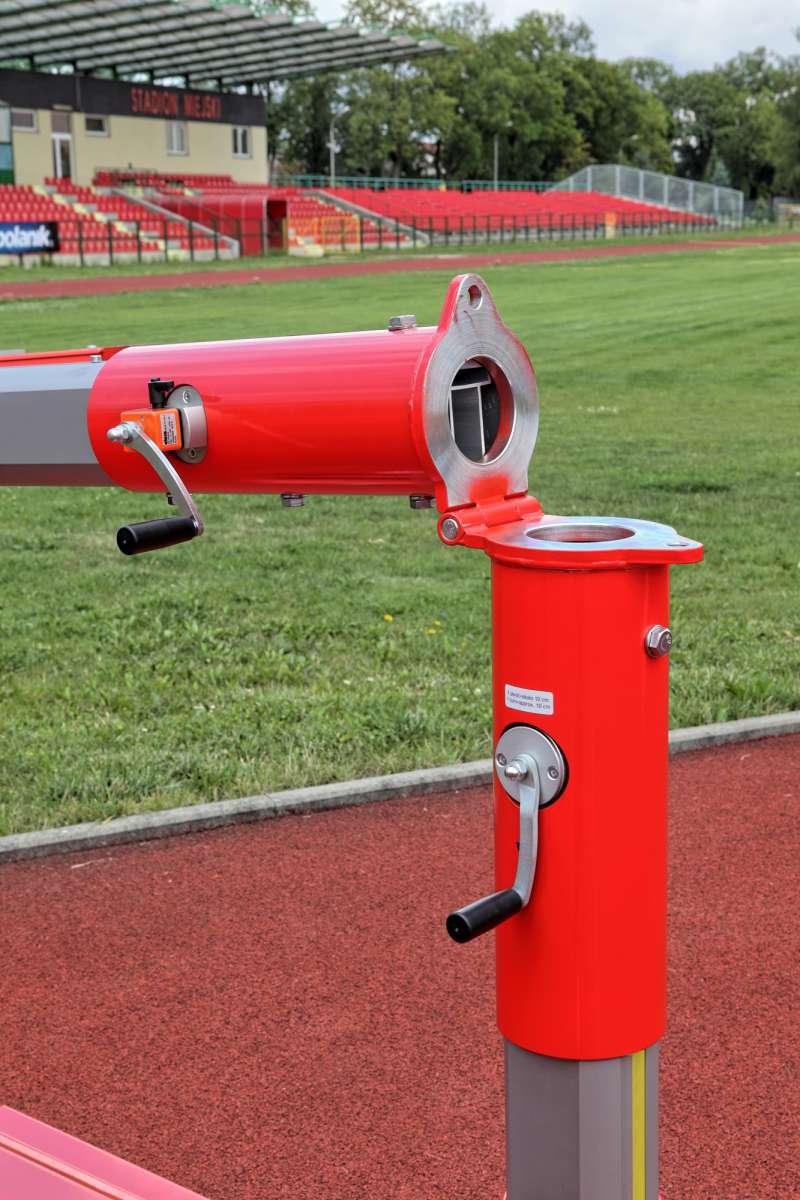 Foldable Pole Vaulting Standards STT1565F by Polanik HaeSt Sporting