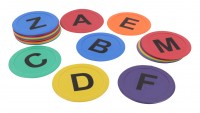 Round Alphabet Floor Markings from A to Z Round Alphabet Floor Markings from A to Z