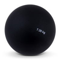 Zwarte indoor stootkogel met stevig kunststof omhulsel Zwarte indoor stootkogel met stevig kunststof omhulsel