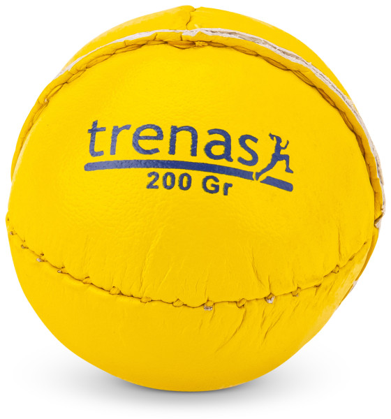 trenas Leather Throwing Ball - 200 g - Yellow