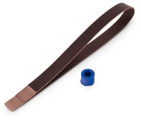 Vervangende leren riem met lus voor WV slingerballen Vervangende leren riem met lus voor WV slingerballen