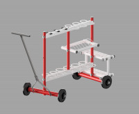 Polanik Porte-poids mobile et statique polyvalent pour équipement de lancer Polanik Porte-poids mobile et statique polyvalent pour équipement de lancer