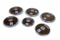 Polanik wedstrijddiscus HPD17 hout met middenschijven Polanik wedstrijddiscus HPD17 hout met middenschijven