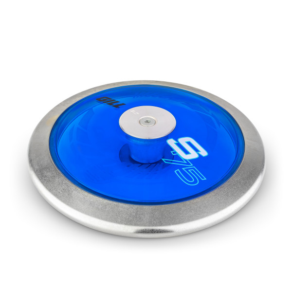 Disco de competición Gill S7 con discos laterales transparentes - 2,00 kg