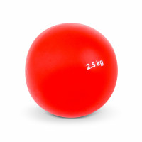 Rode indoor stootkogel met stevig kunststof omhulsel Rode indoor stootkogel met stevig kunststof omhulsel