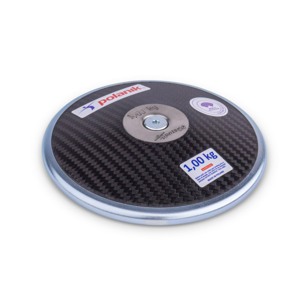 Polanik CCD20 Carbon Competition Discus with Center Plates