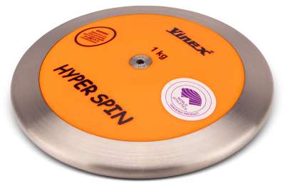 Disque à Lancer HAEST Vinex Aluminium – 1 Kg, 1,5 Kg Ou 2 Kg – Certifié IAAF Pour Compétition Et Entraînement