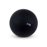 Zwarte indoor stootkogel met stevig kunststof omhulsel Zwarte indoor stootkogel met stevig kunststof omhulsel