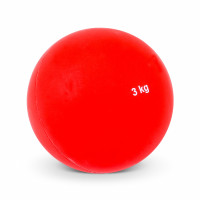 Rode indoor stootkogel met stevig kunststof omhulsel Rode indoor stootkogel met stevig kunststof omhulsel
