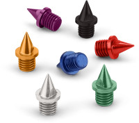 Pointes en aluminium - pyramidales - 6 mm  Pointes en aluminium - pyramidales - 6 mm