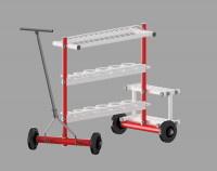 Polanik Porte-poids mobile et statique polyvalent pour équipement de lancer Polanik Porte-poids mobile et statique polyvalent pour équipement de lancer